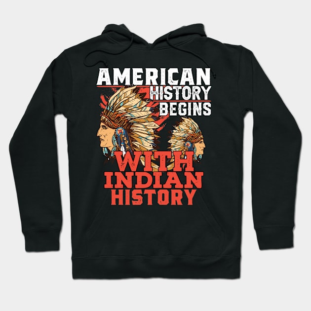 native american Hoodie by UniqueWorld